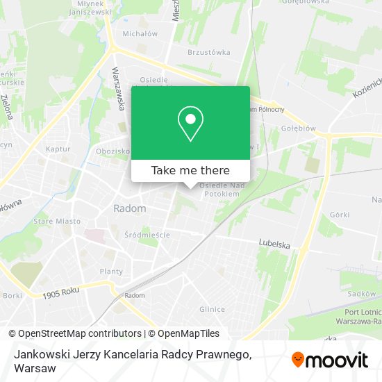 Jankowski Jerzy Kancelaria Radcy Prawnego map