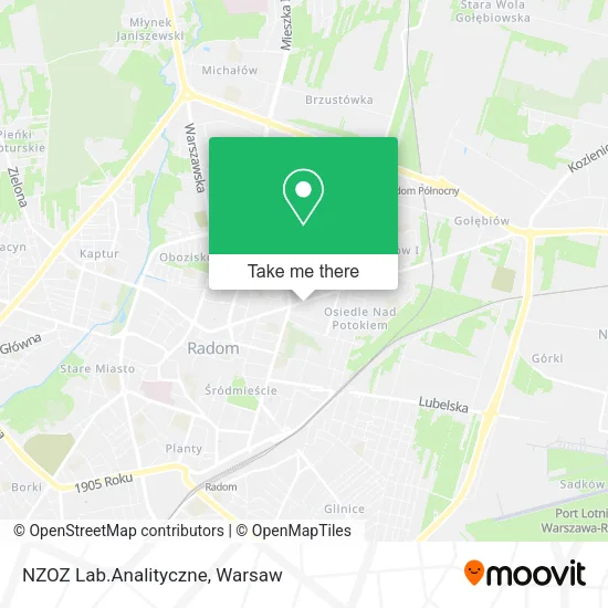 Карта NZOZ Lab.Analityczne