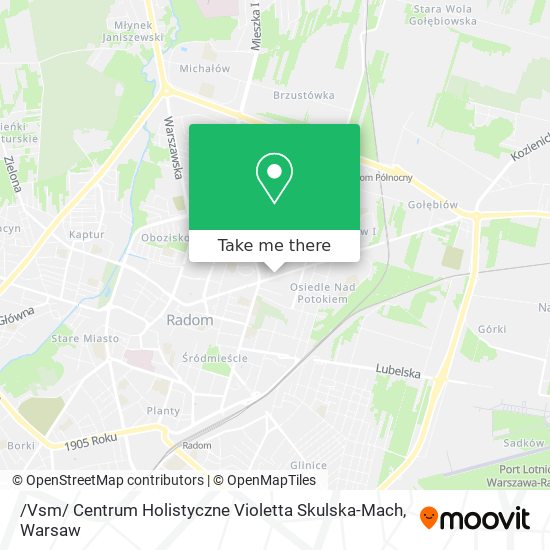 /Vsm/ Centrum Holistyczne Violetta Skulska-Mach map