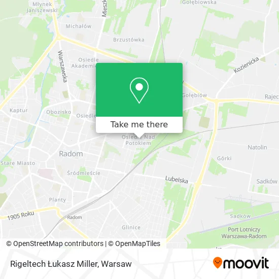 Rigeltech Łukasz Miller map