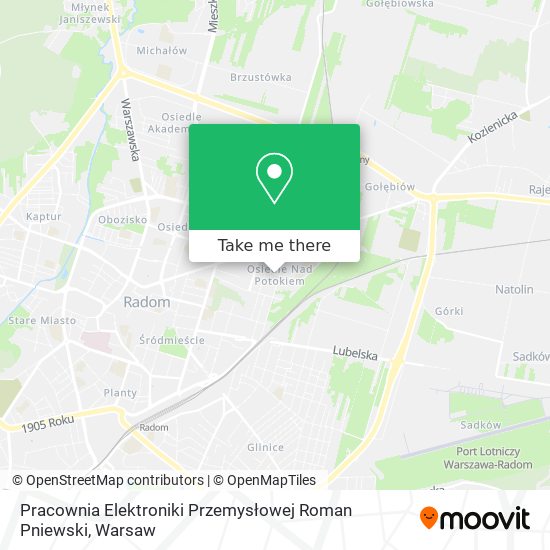 Pracownia Elektroniki Przemysłowej Roman Pniewski map