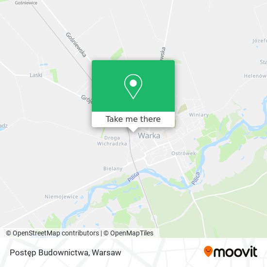 Postęp Budownictwa map