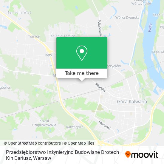 Przedsiębiorstwo Inżynieryjno Budowlane Drotech Kin Dariusz map