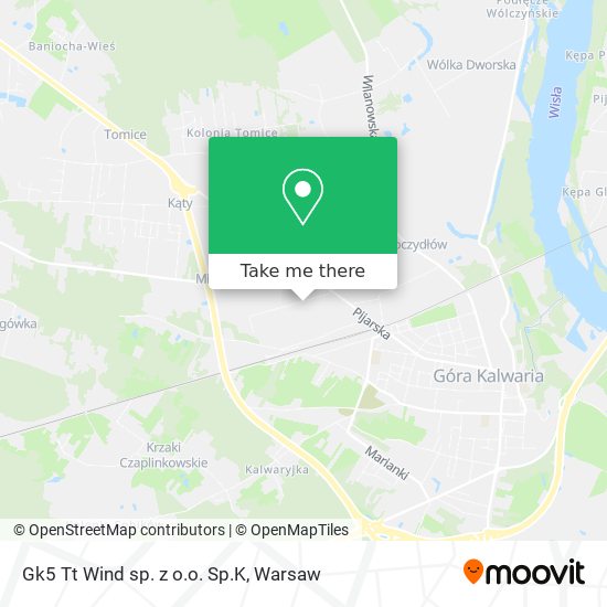 Gk5 Tt Wind sp. z o.o. Sp.K map