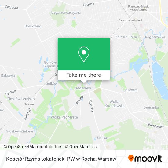 Kościół Rzymskokatolicki PW w Rocha map