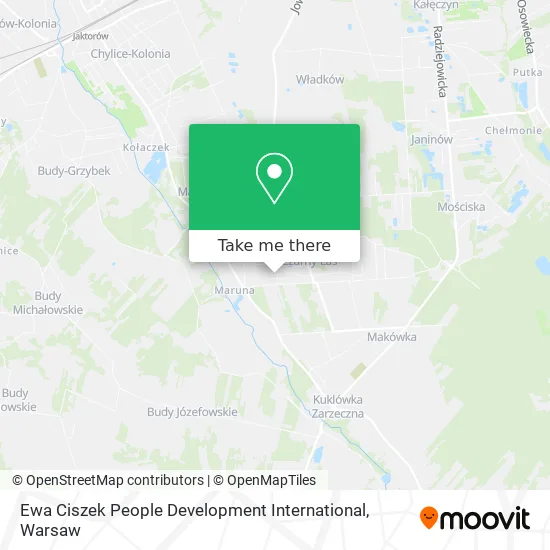 Карта Ewa Ciszek People Development International