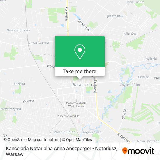 Kancelaria Notarialna Anna Anszperger - Notariusz map