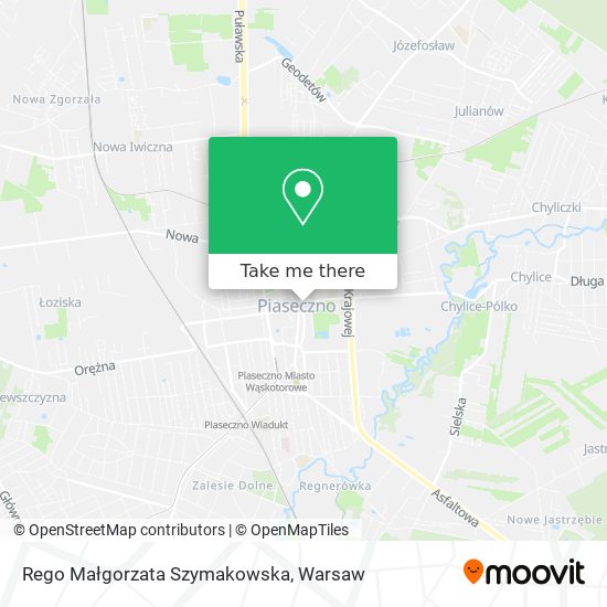 Rego Małgorzata Szymakowska map