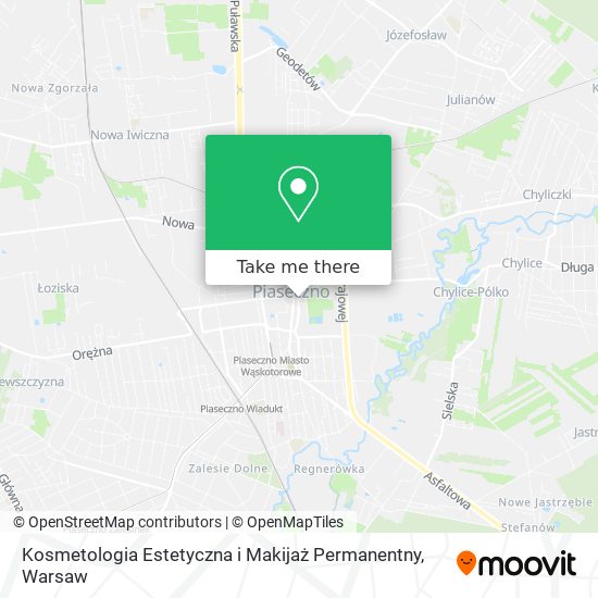 Kosmetologia Estetyczna i Makijaż Permanentny map