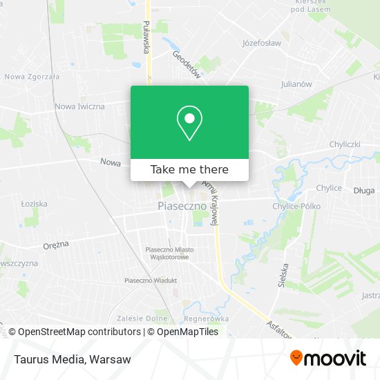 Taurus Media map