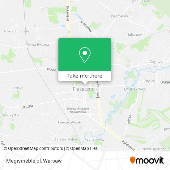 Megismeble.pl map