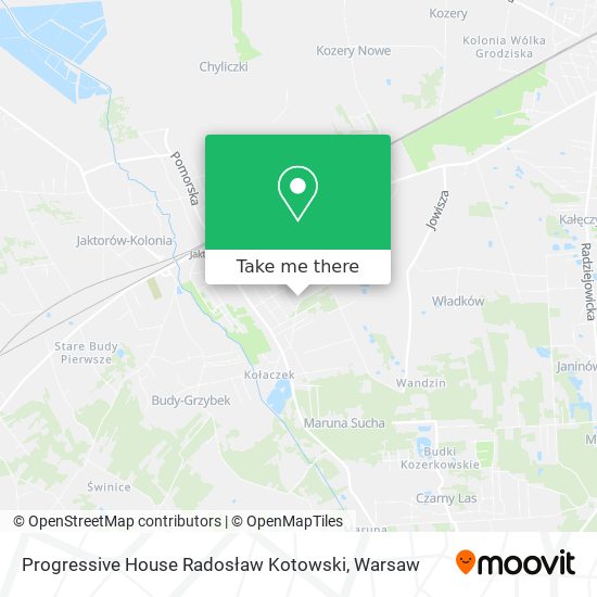 Progressive House Radosław Kotowski map