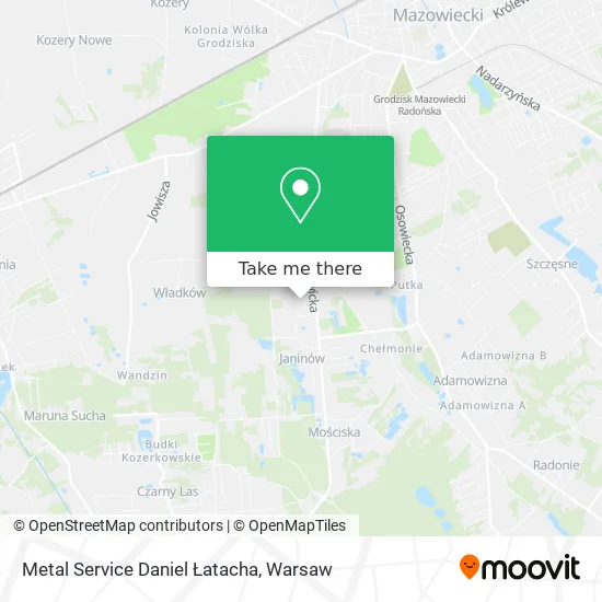 Карта Metal Service Daniel Łatacha