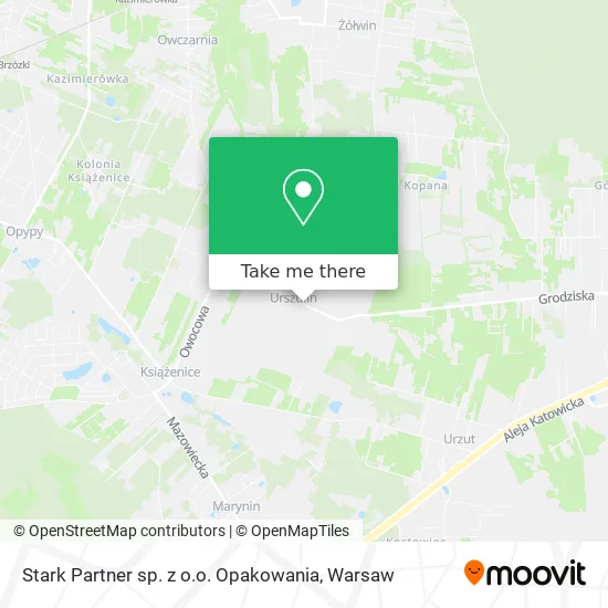 Карта Stark Partner sp. z o.o. Opakowania