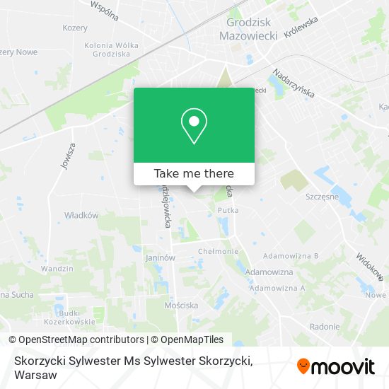 Skorzycki Sylwester Ms Sylwester Skorzycki map