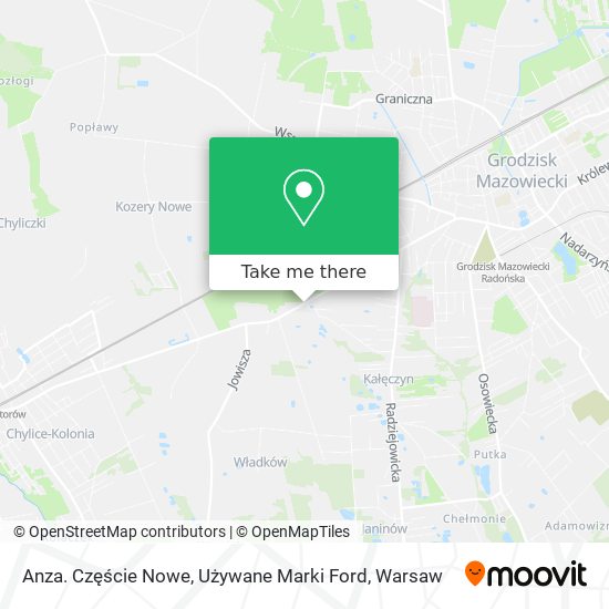 Anza. Częście Nowe, Używane Marki Ford map