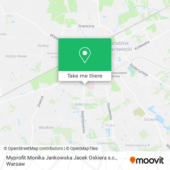 Myprofit Monika Jankowska Jacek Oskiera s.c. map