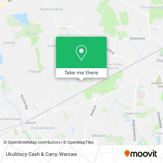 Ukulińscy Cash & Carry map