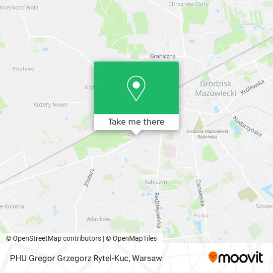 PHU Gregor Grzegorz Rytel-Kuc map