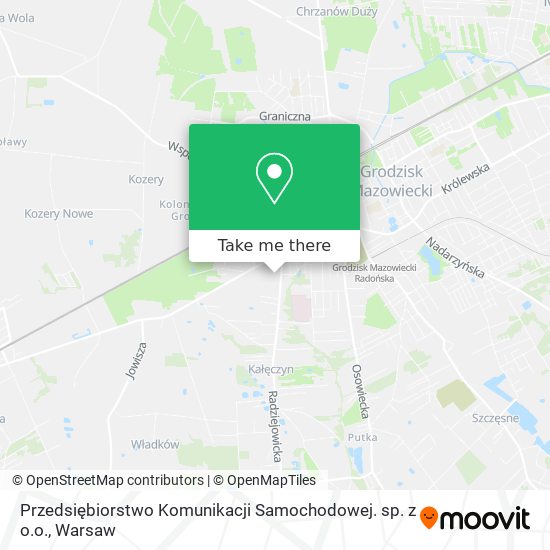 Przedsiębiorstwo Komunikacji Samochodowej. sp. z o.o. map