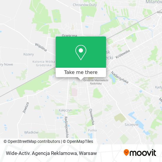 Wide-Activ. Agencja Reklamowa map