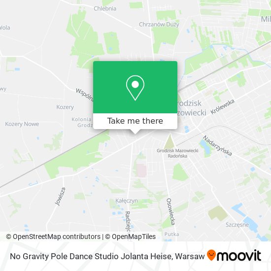 No Gravity Pole Dance Studio Jolanta Heise map