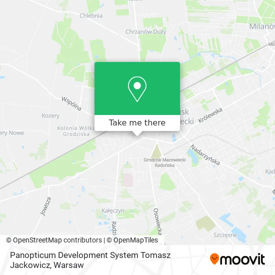 Panopticum Development System Tomasz Jackowicz map