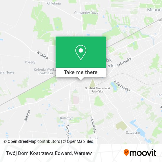 Twój Dom Kostrzewa Edward map