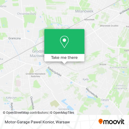 Motor-Garage Pawel Konior map