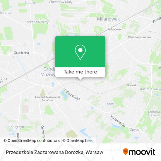 Przedszkole Zaczarowana Dorożka map