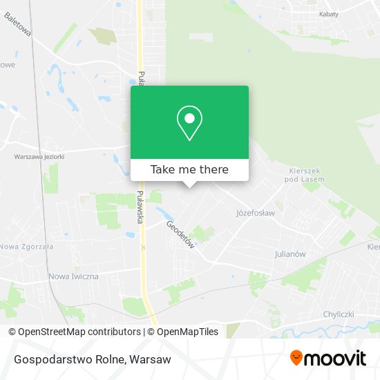 Gospodarstwo Rolne map