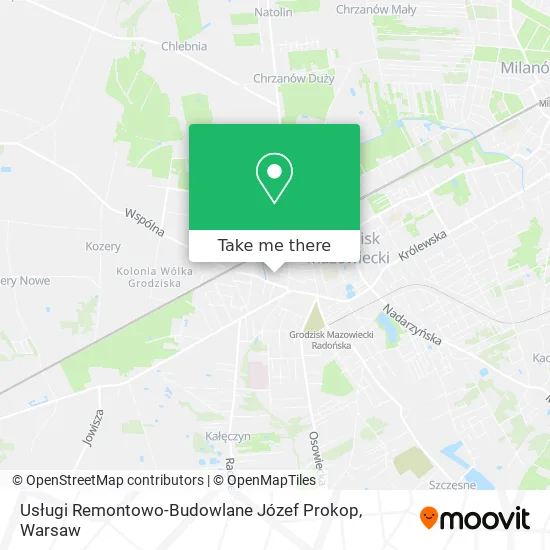 Usługi Remontowo-Budowlane Józef Prokop map