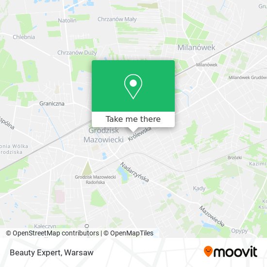 Beauty Expert map