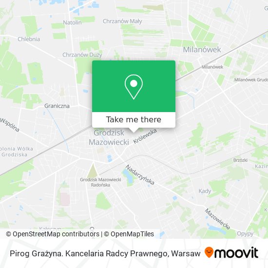 Pirog Grażyna. Kancelaria Radcy Prawnego map