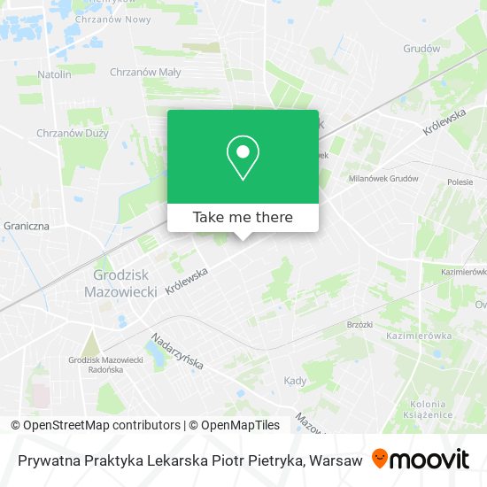 Prywatna Praktyka Lekarska Piotr Pietryka map