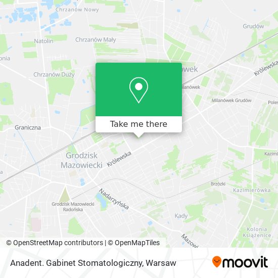 Anadent. Gabinet Stomatologiczny map