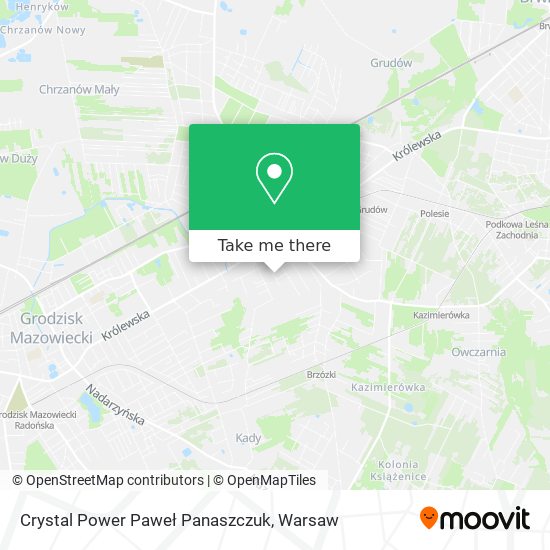 Crystal Power Paweł Panaszczuk map