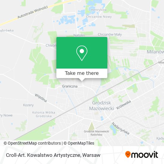 Croll-Art. Kowalstwo Artystyczne map