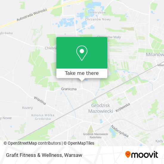 Grafit Fitness & Wellness map