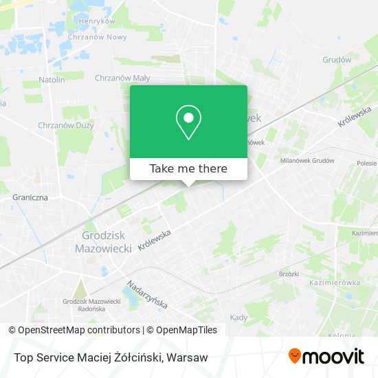 Top Service Maciej Żółciński map