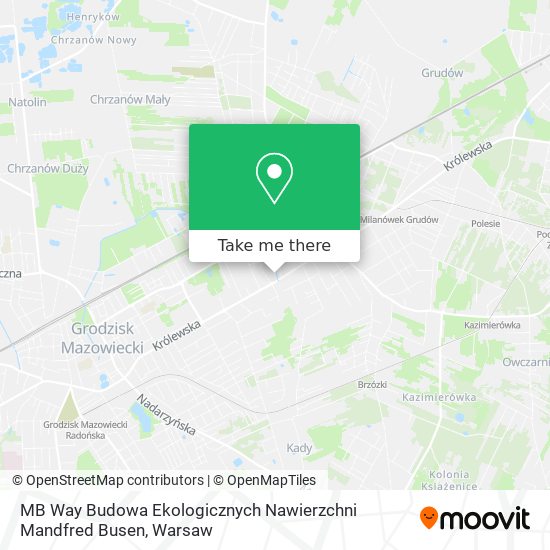 MB Way Budowa Ekologicznych Nawierzchni Mandfred Busen map