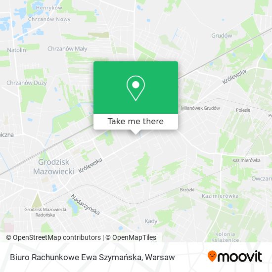 Biuro Rachunkowe Ewa Szymańska map