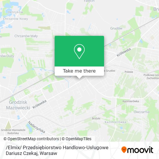 /Elmix/ Przedsiębiorstwo Handlowo-Usługowe Dariusz Czekaj map