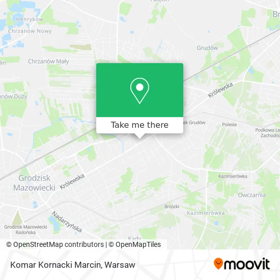 Карта Komar Kornacki Marcin