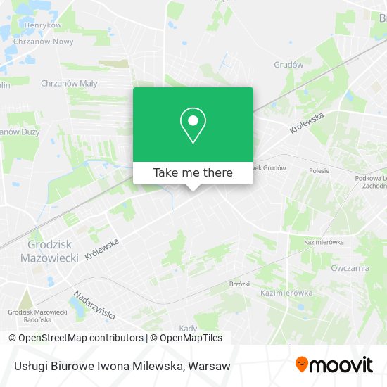 Usługi Biurowe Iwona Milewska map