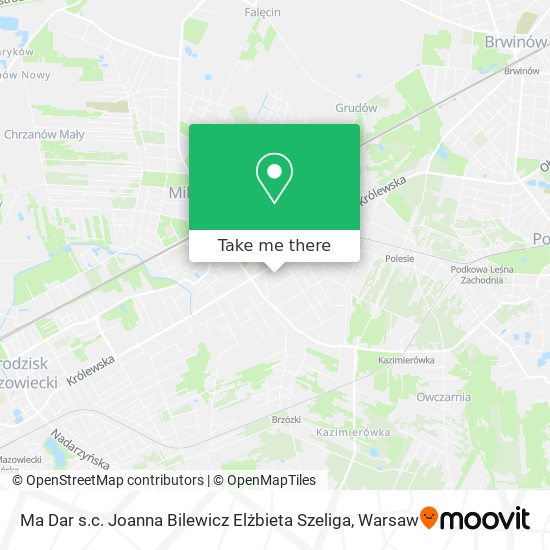 Ma Dar s.c. Joanna Bilewicz Elżbieta Szeliga map