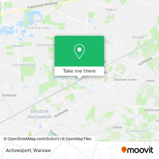 Activesport map