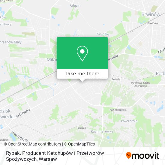 Rybak. Producent Ketchupów i Przetworów Spożywczych map