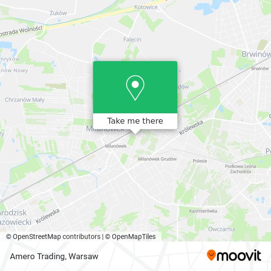 Amero Trading map