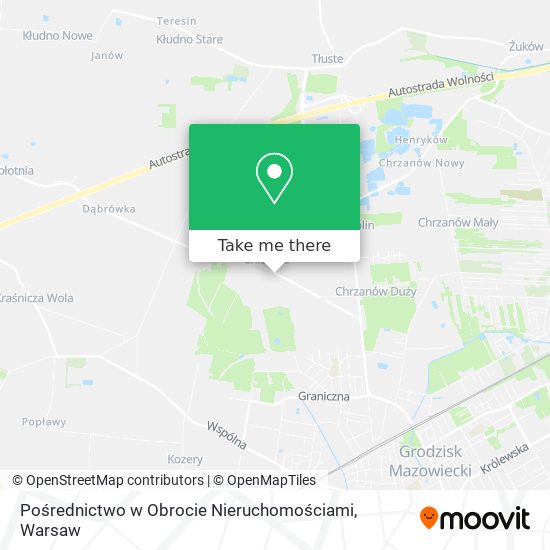 Pośrednictwo w Obrocie Nieruchomościami map